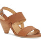Sandálias femininas Lucky Brand Vanessa marrom tamanho 9,5M