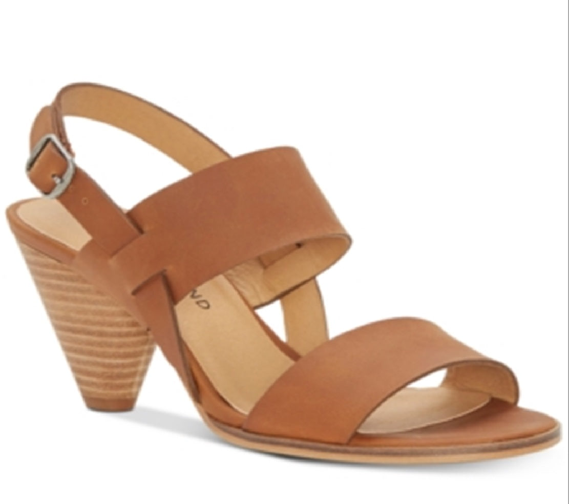 Sandálias femininas Lucky Brand Vanessa marrom tamanho 9,5M