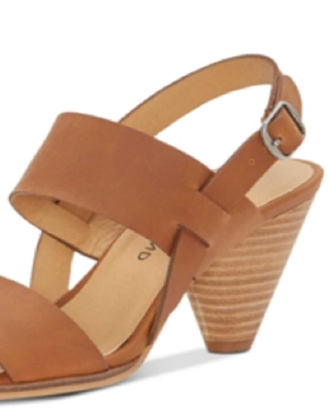 Sandálias femininas Lucky Brand Vanessa marrom tamanho 9,5M