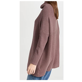 Túnica Otomana Desleixada Feminina Free People Marrom Tamanho P