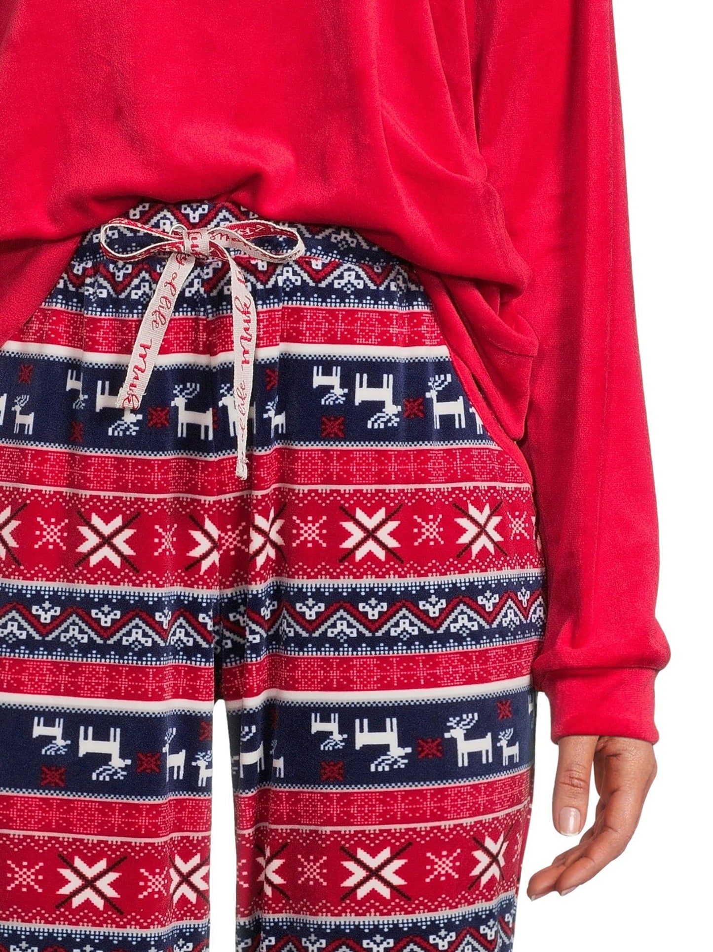 Conjunto de pijama feminino Muk Luks tamanho G