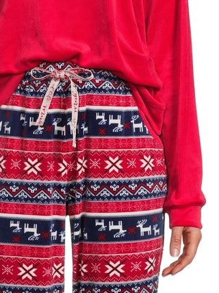 Conjunto de pijama feminino Muk Luks tamanho G