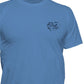 Camiseta masculina Salt Life Salty Tuna manga curta azul tamanho pequeno