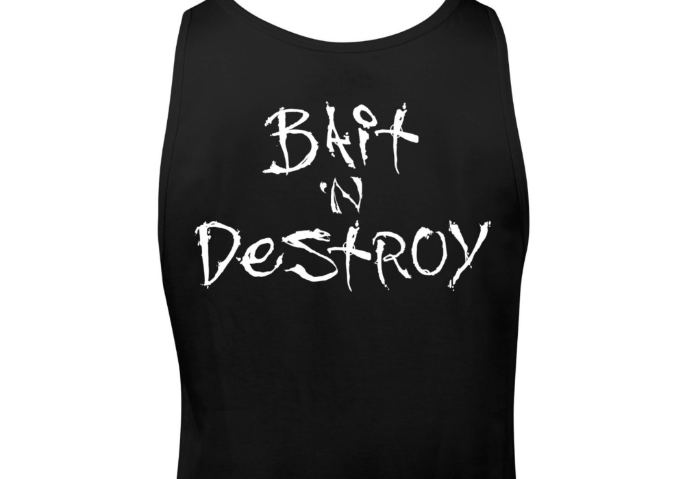 Regata Bait N Destroy Masculina Salt Life Preta Tamanho XX-G