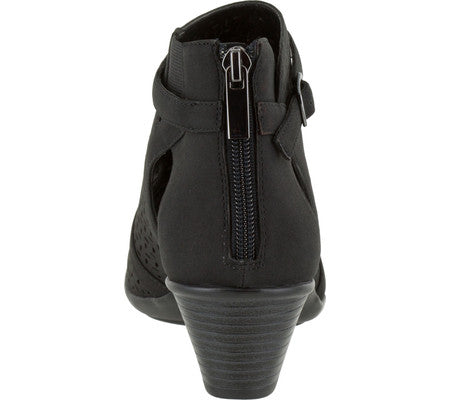 Sandálias Carrigan femininas Easy Street, pretas, tamanho 8, WW