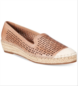 Bella Vita Women's Channing Cap Toe Espadrille Flats Brown Size 6.5 M