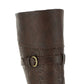 Bota feminina Kelsa Tall Easy Street, marrom, tamanho 8