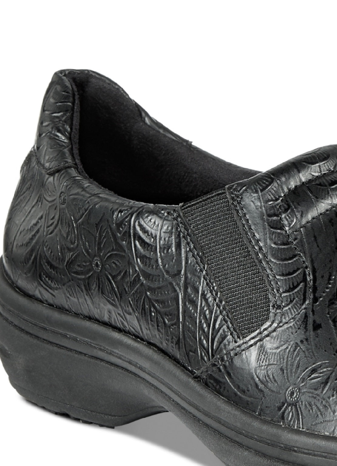 Easy Street Bind Slip On Clogs Femininos Preto Tamanho 7 M