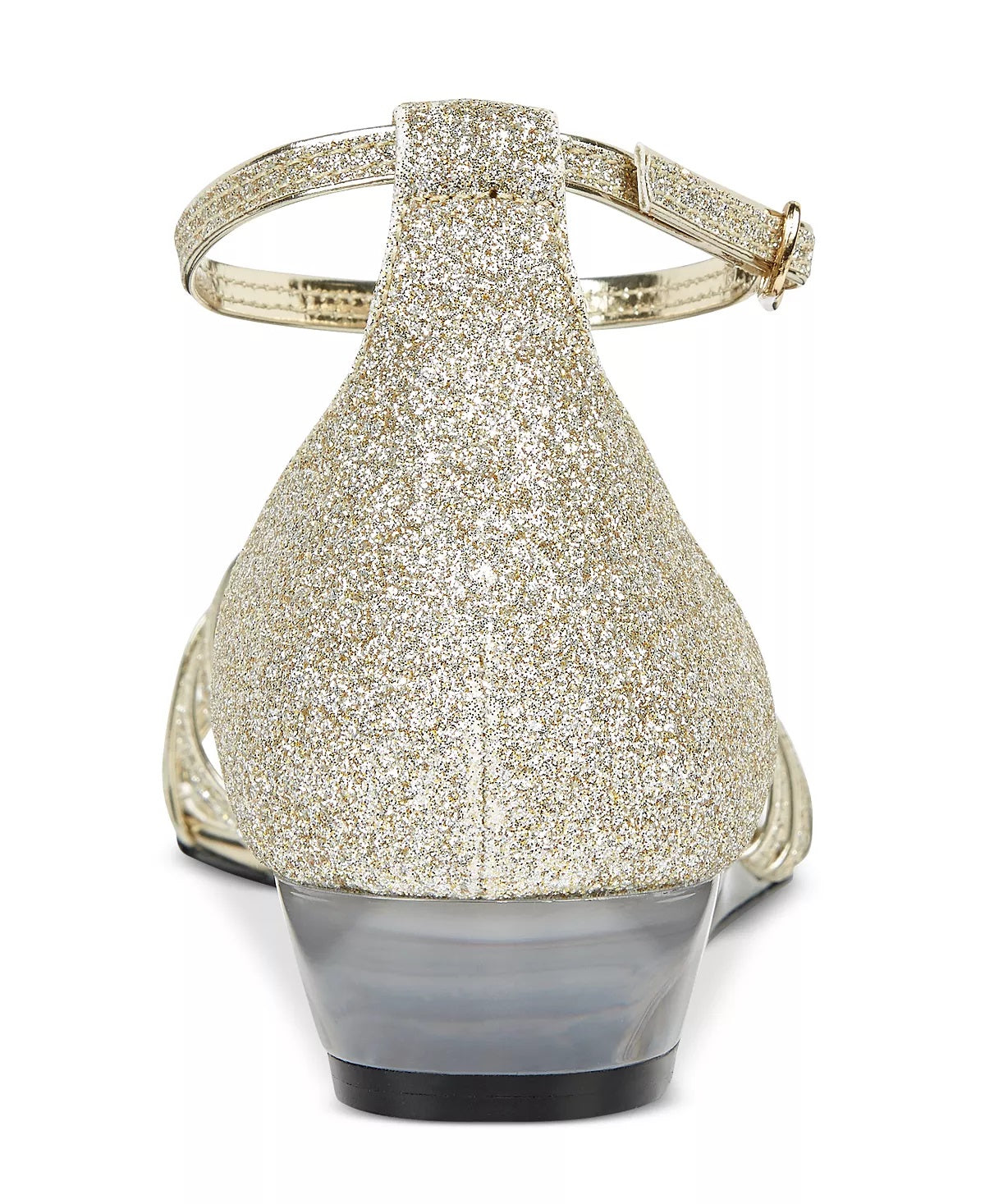 Sandálias Tarrah para noite femininas Easy Street, amarelas, tamanho 8 M