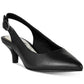Easy Street Faye Slingback Feminino Salto Kitten Preto Tamanho 8,5 W
