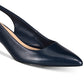 Bella Vita Scarlette Slingback Scarpin Feminino Azul Tamanho 7,5 M
