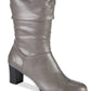 Bota Tessla Slouch Feminina Easy Street Cinza Tamanho 7,5 M