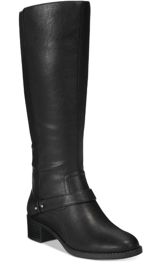 Easy Street Women's Jewel Wide Calf Riding Boots Shoes Black Size 7.5 M