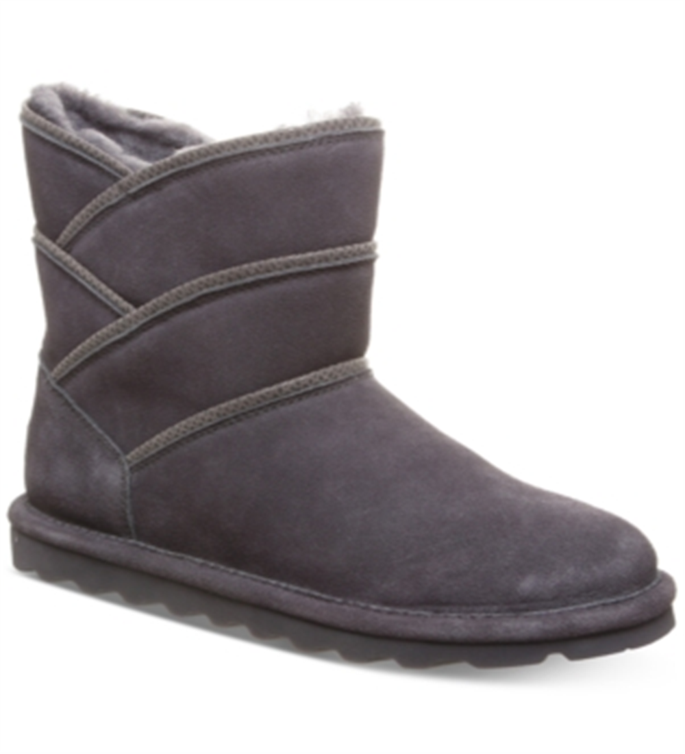 Bota Angela Fashion Feminina Bearpaw Cinza Tamanho 8