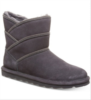 Bearpaw Women's Angela Fashion Boot Gray Size 8