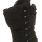 Botas Kylie Bearpaw Femininas Pretas Tamanho 6