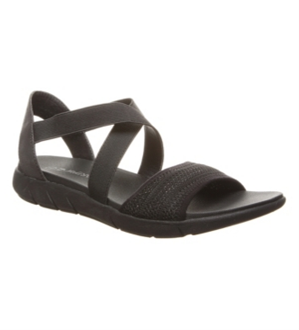 Sandálias Bearpaw Rae Femininas Pretas Tamanho 10