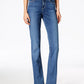 Calça jeans feminina NYDJ Barbara Stretch Bootcut Azul Tamanho 14