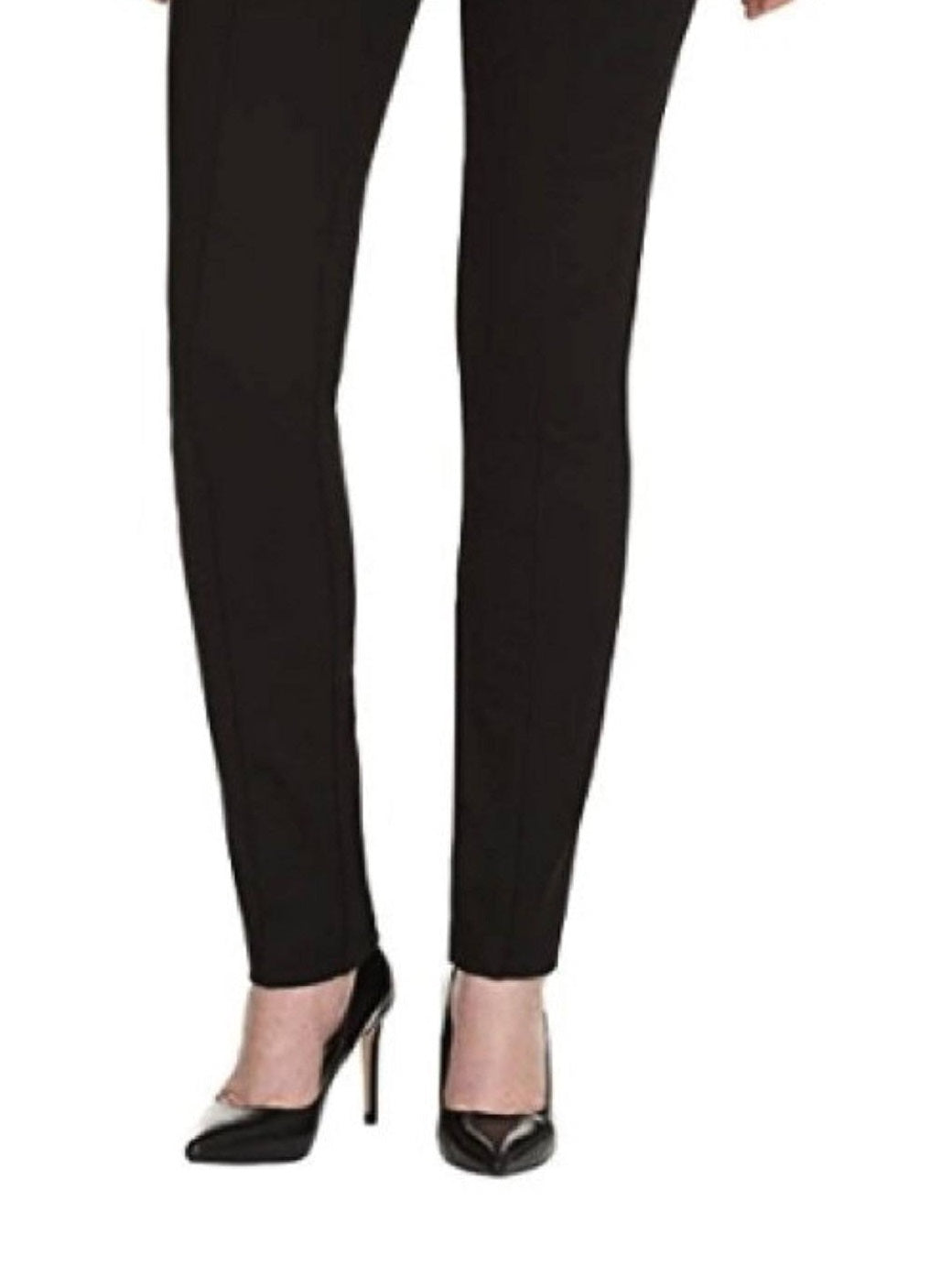 Leggings femininas NYDJ Slimming Fit Control Top, pretas, tamanho 16