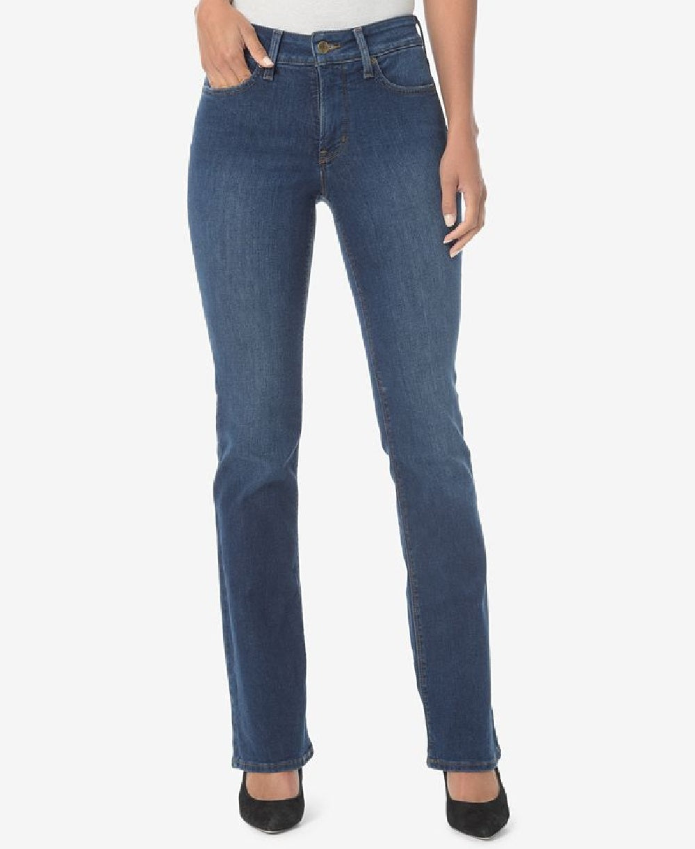 Calça jeans feminina NYDJ Barbara Bootcut azul tamanho 18