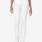 Calça jeans reta elástica Marilyn feminina NYDJ, branca, tamanho 4