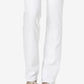 Calça jeans reta elástica Marilyn feminina NYDJ, branca, tamanho 4