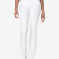 Calça jeans reta elástica Marilyn feminina NYDJ, branca, tamanho 8