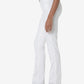 Calça jeans reta elástica Marilyn feminina NYDJ, branca, tamanho 8