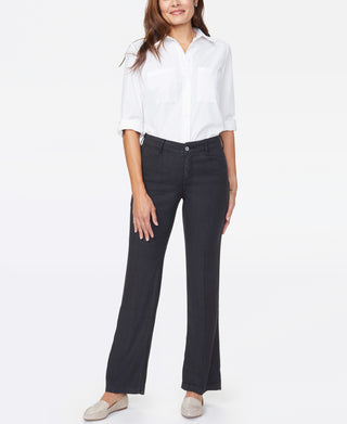 Nydj Women's Black Trouser Pants Size Medium
