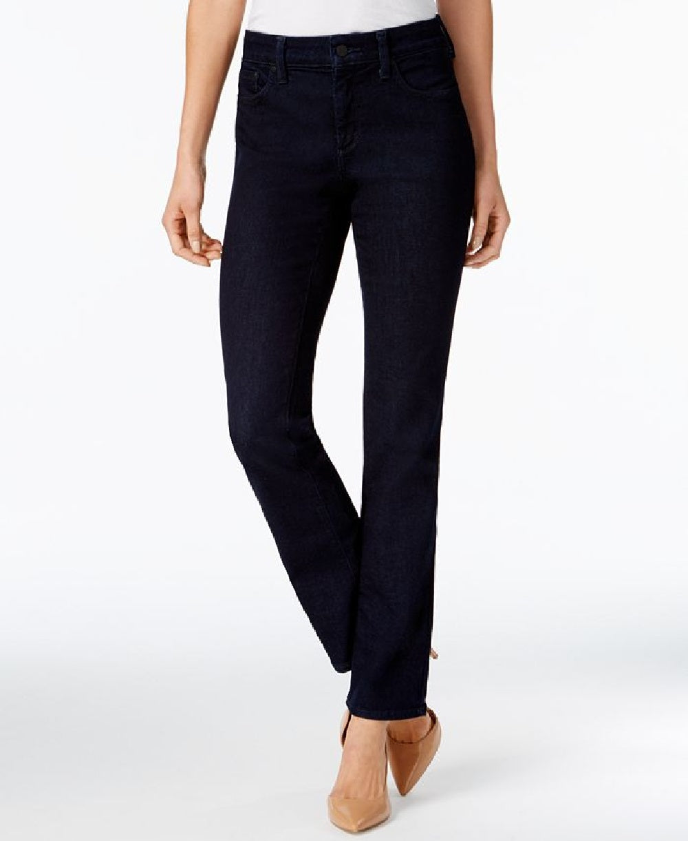 Calça jeans feminina NYDJ Sheri Slim Cut Azul Tamanho 6