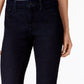 Calça jeans feminina NYDJ Sheri Slim Cut Azul Tamanho 6