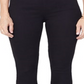 Calça jeans skinny feminina NYDJ preta tamanho 12
