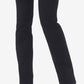 Calça jeans feminina NYDJ Barbara Tummy Control Bootcut preta tamanho 2 Petite