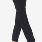 Calça jeans feminina NYDJ Marilyn Tummy Control com perna reta, preta, tamanho 4, pequena