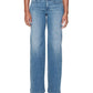 Calça jeans feminina NYDJ Teresa Wide Leg Azul Tamanho 4