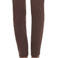 Calça jeans feminina NYDJ Marilyn Straight Leg Stretch, marrom, tamanho 16