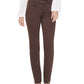 Calça jeans feminina NYDJ Marilyn Straight Leg Stretch, marrom, tamanho 16