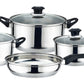 Conjunto de utensílios de cozinha de 7 peças, panelas e frigideiras 