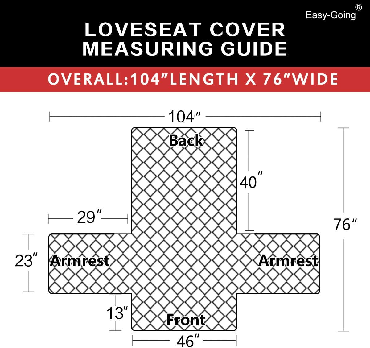Capa de sofá reversível resistente à água - disponível em 3 tamanhos e 4 cores!