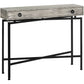 Accent Console Table For Entryway, Functional Storage Drawer