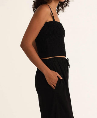 Z Supply - Blusa de linho Amelie feminina