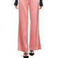 Alice + Olivia - Jc Satin Wide Leg Slit Pants