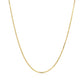 18k Yellow Gold Diamond Cut Cable Link Chain (1.10 mm)