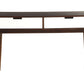 Christa - Sofa Table - White / Espresso