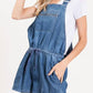 Bibi - Denim Overall Shorts