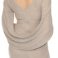Joseph Ribkoff - Pleated Drape Back Evening Dress