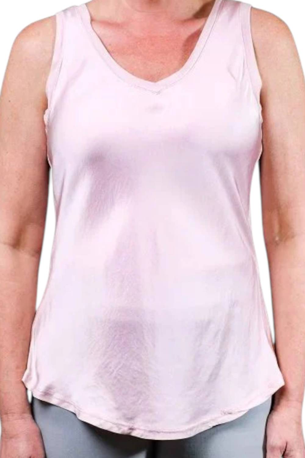 Tees By Tina - Saphire Viscose Sheen Tank
