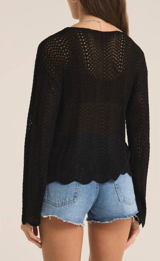 Z Supply - Blusa de crochê Donovan