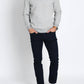 Jachs New York - Striped Sustainable Fleece Crewneck Sweatshirt