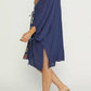 Entro - Crochet Trim Open Front Kimono